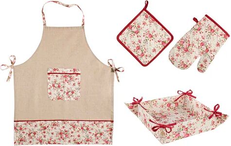 August Grove Lady Rose Apron August Grove  - Size: Small