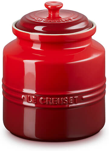 Le Creuset Cerise Biscuit Jar