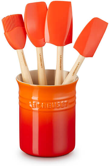 Le Creuset Volcanic Craft 5-Piece Utensil Set