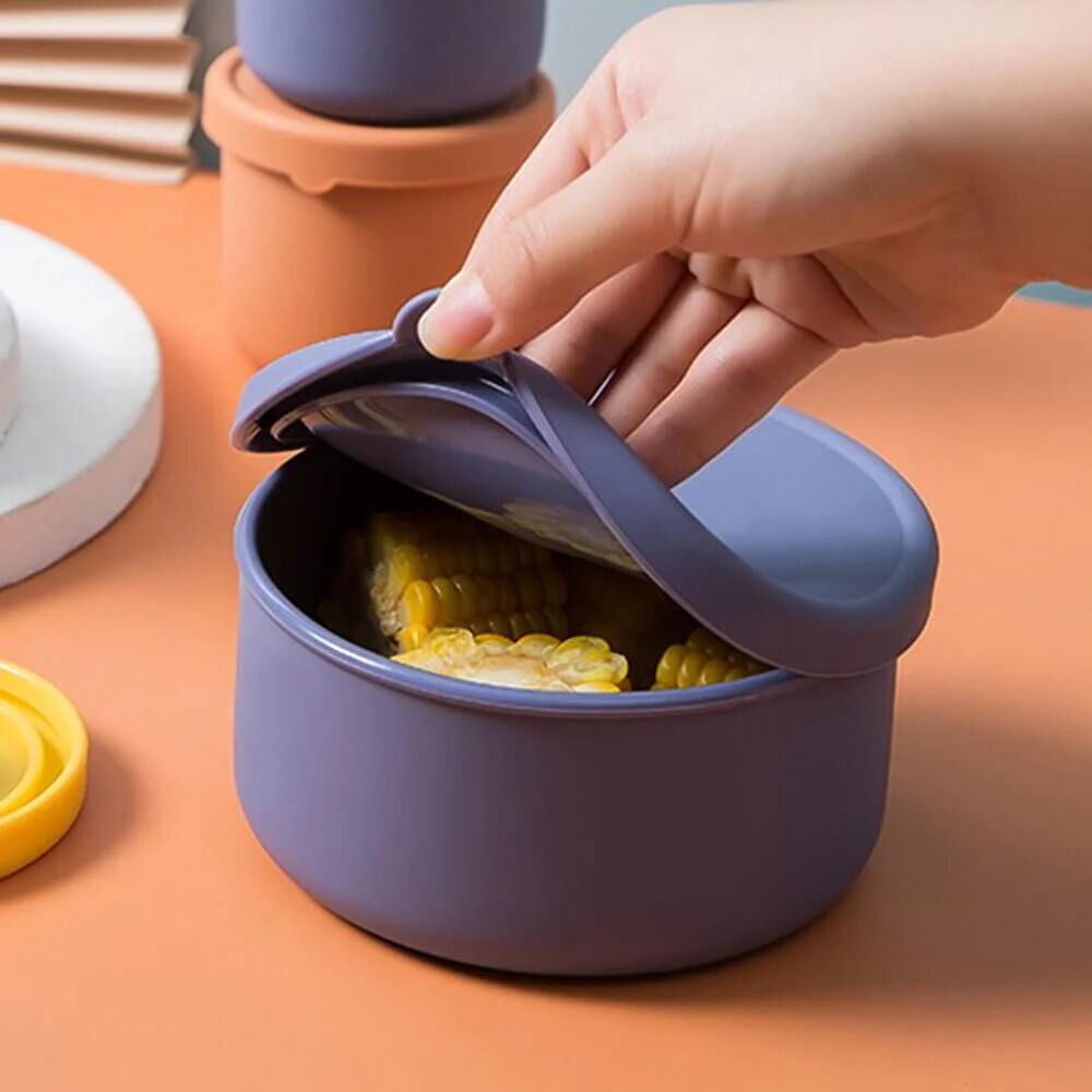 Mounteen Eco-Friendly Silicone Bowl Lunch Box