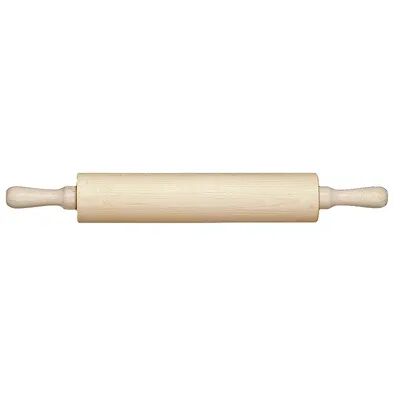 Fox Run Wooden Rolling Pin, Brown