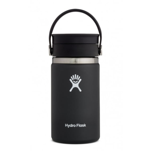 Photos - Other goods for tourism Hydro Flask 12 oz. Coffee Flask w/Flex Sip Lid, Black, W12BCX001 