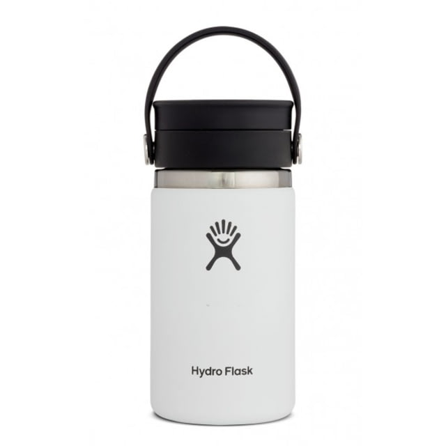 Photos - Other goods for tourism Hydro Flask 12 oz. Coffee Flask w/Flex Sip Lid, White, W12BCX110 