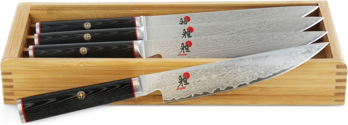 Miyabi Kaizen 4-Pc. Steak Knife Set With Storage Case