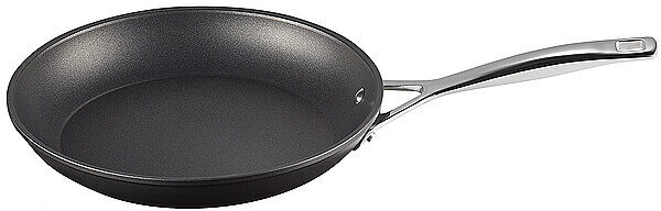 Auf Lager LE CREUSET Aluminium-Antihaft flache Pfanne 26cm Schwarz 630870272964 schwarz EG