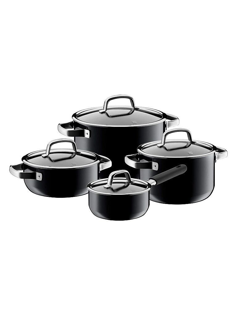 Auf Lager WMF Fusiontec Mineral Kochgeschirr Set 4tlg Black 4000530702760 schwarz EG