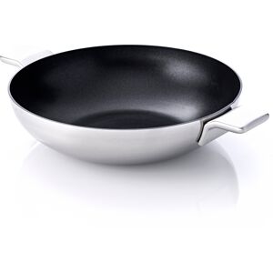 MasterPRO by ALESSI Wok »Wok«, Edelstahl silberfarben