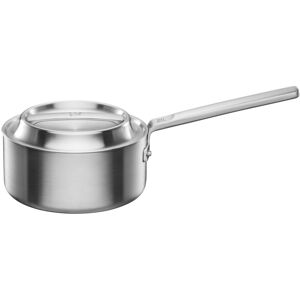 Fiskars Sauteuse »Norden Steel Stieltopf, 1.8l, unbeschichtet«, Edelstahl silberfarben