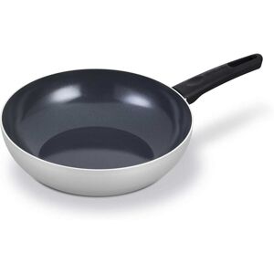 Brabantia Wok »Indu+ 28 cm«, Aluminium silberfarben