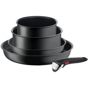 Tefal Kochtopf »Topfset Ingenio Ultimate Set«, Aluminium Schwarz