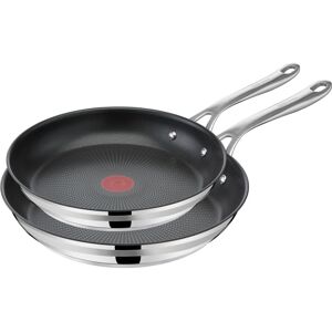 Tefal Pfannen-Set »Jamie Oliver Cook Smart 2-teilig«, Edelstahl silberfarben Größe