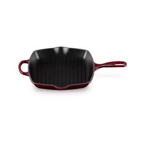 Le Creuset - Grillpfanne, Xcm#124/26 X 26 Cm, Bordeaux