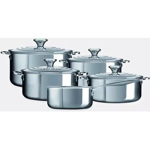 Le Creuset - Kochgeschirr-Set, Diverse Grössen, Chrom