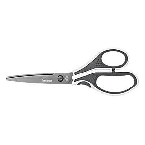 Wedo Edelstahlschere Titan Cut, Antihaft-Beschichtung, ergonomische Griffe, 21 cm