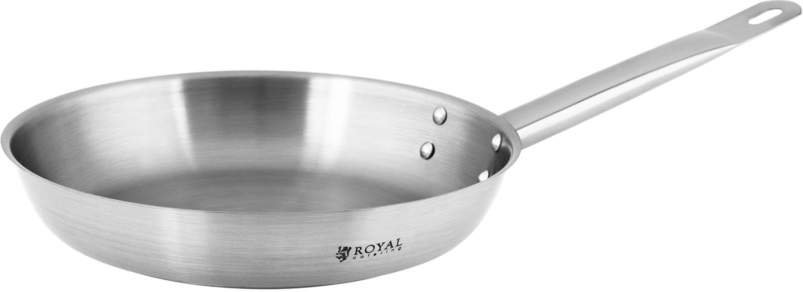 Royal Catering Edelstahlpfanne - Ø 24 cm