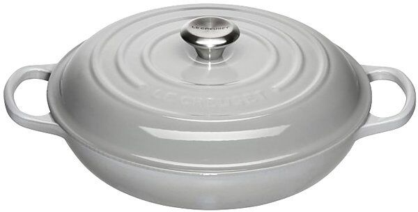 LE CREUSET Gourmet Profitopf "Signature" 30cm (Perlgrau) grau   21180305412430