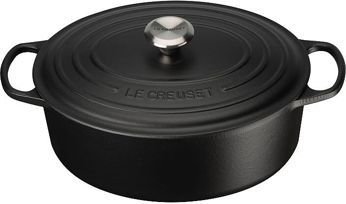 LE CREUSET Bräter oval "Signature" 31cm (Schwarz) schwarz   21178310000430