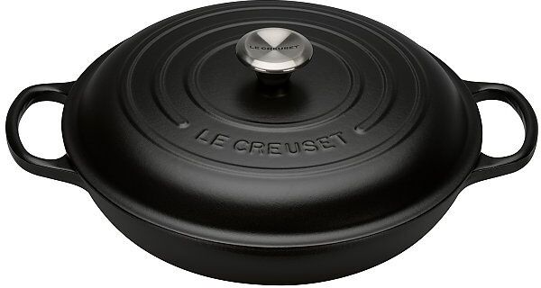 LE CREUSET Gourmet-Profitopf "Signature" 30cm (Schwarz) schwarz   21180300000430