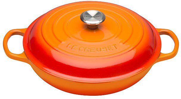 LE CREUSET Gourmet-Profitopf "Signature" 30cm/3,2l (Ofenrot) orange   21180300902430