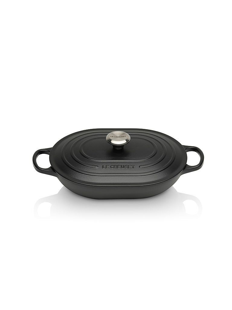 LE CREUSET Bräter "Oblong Signature" 31cm (Schwarz) schwarz   21112310000430