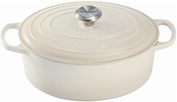 LE CREUSET Bräter oval Signature 31cm Meringue creme   21178317164430