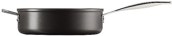 LE CREUSET Aluminium-Antihaft Sautepfanne mit Gegengriff 26cm schwarz   51110260010202