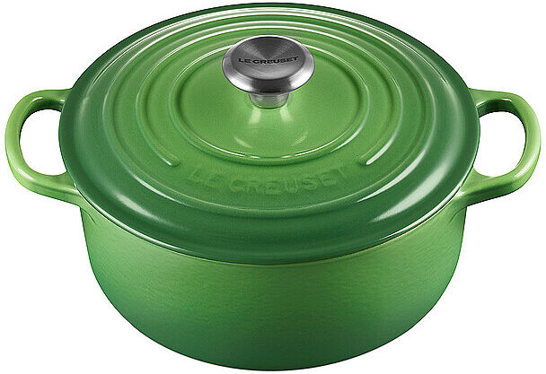 LE CREUSET Bräter rund Signature 20cm Bamboo Green grün   21177204082430