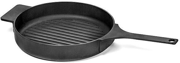 SERAX Grillpfanne rund "Surface - Enamel Cast Iron" 26cm (Schwarz) schwarz   B8718107B