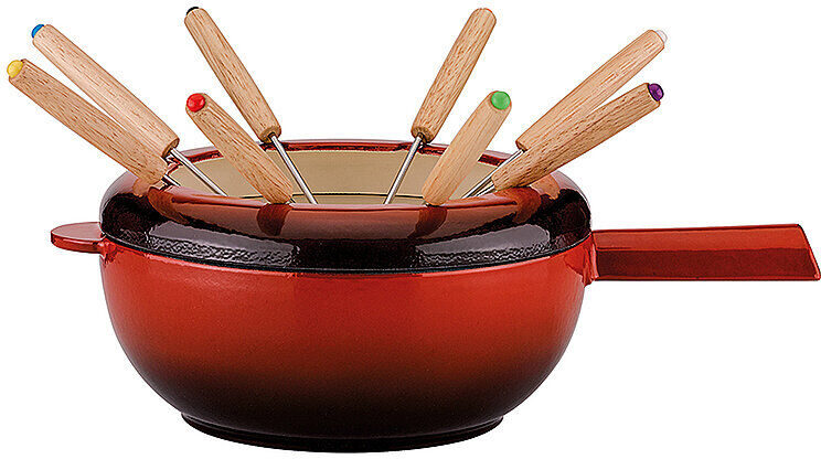 SPRING Fondue-Topf SAAS-FEE rot 20 cm rot   28 9256 06 20