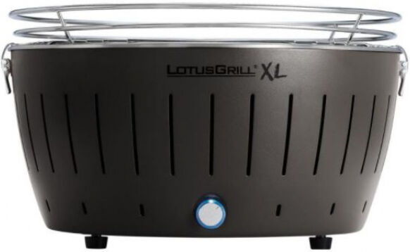 LotusGrill G435 U - Barbecue & Grill Holzkohle Kessel - Anthrazit