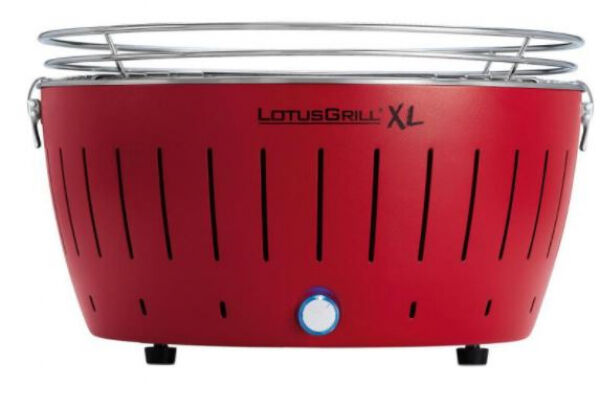 LotusGrill G435 U - Barbecue & Grill Holzkohle Kessel - Rot