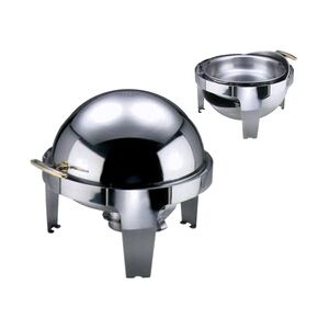 Contacto Roll-Top Chafing Dish, mit einem Brennbehälte, elektr Heizplatte