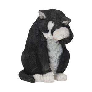 Weitere Dekofigur Katze  schwarz 25 x 17,5 x 26,5 cm