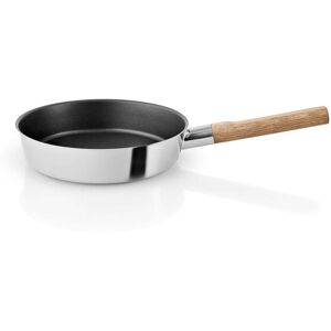 Eva Solo - Nordic Kitchen Bratpfanne Ø 24 cm, Edelstahl / Eiche