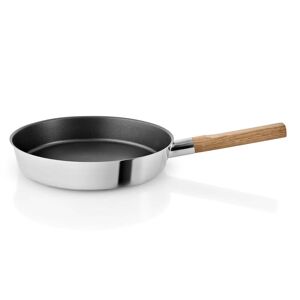 Eva Solo - Nordic Kitchen Bratpfanne Ø 28 cm, Edelstahl / Eiche