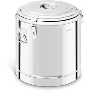 Royal Catering - Thermobehälter Edelstahl Thermobox Warmhaltebehälter Speisen Thermoport 50 l