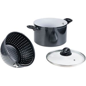 Genius Cerafit® Magic Pot Kochtopf ⌀ 24cm, inkl. Sieb & Deckel 3tlg. Set