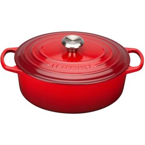 Le Creuset Gourmet-Bräter Signature 27 cm Kirschrot