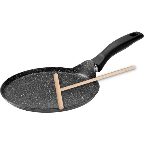 STONELINE® Crêpes-Pfanne 25 cm, mit Teigverteiler