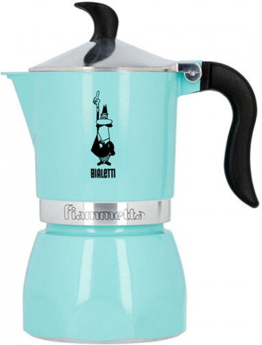 Espressokocher  Bialetti „Fiametta 3-cup Turquoise“