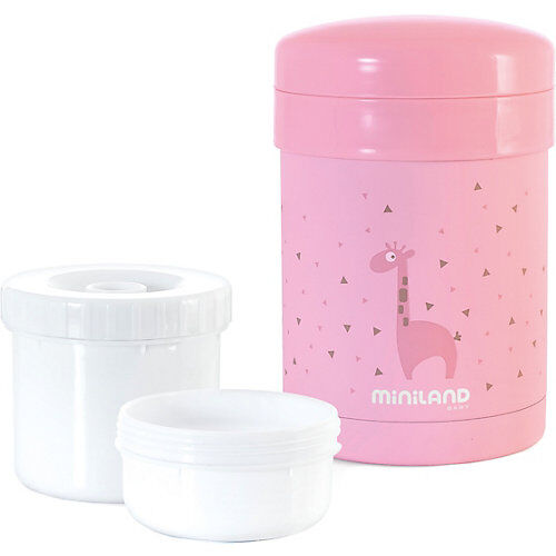 Miniland Thermobehälter Thermetic, 600 ml, pink