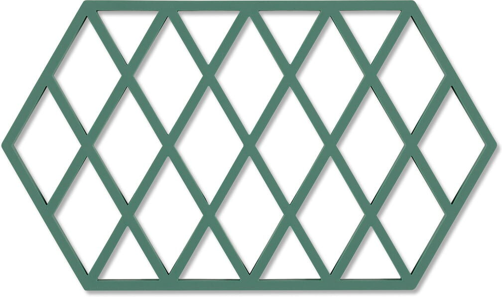 Zone Denmark - Harlequin Untersetzer, 24 x 14 cm, emerald