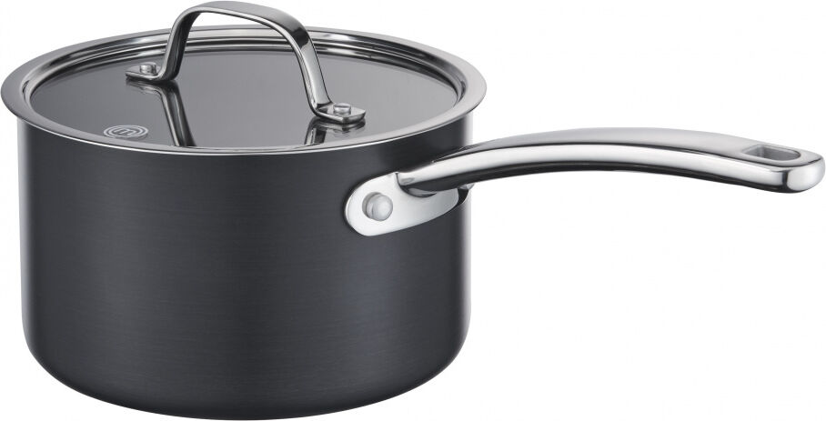 MasterChef kochtopf 20 cm Aluminium schwarz