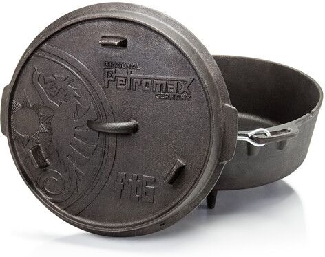 Petromax Dutch Oven Feuertopf mit Füßen FT3 mit Füßen