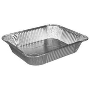 Abena Alu Grillbakke med rullekant, aluminium, 1/2 GN, 3600 ml - 10 stk.pakke