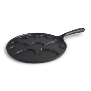 Senso Kitchen Tallerkenpande Hjerter støbejern 24 cm Black