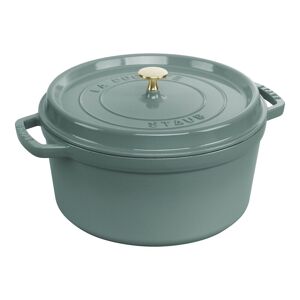 Staub La Cocotte 28 cm / 6,75 l, Rund, Eukalyptus, Støbejern