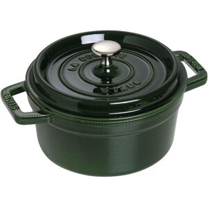 Staub La Cocotte 22 cm / 2,5 l, Rund, Basilikum-Grøn, Støbejern