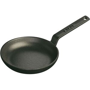 Staub Pander Stegepande 12 cm, Støbejern, Sort