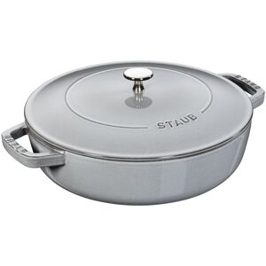 Staub Sauterpander Sautepande Chistera 28 cm, Støbejern